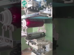 چاپگر صفحه منحنی چاپ لوگو برای بطری فلزی