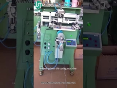 چاپگر صفحه منحنی چاپ لوگو برای فنجان پلاستیکی