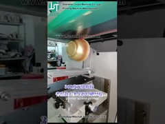 چاپگر صفحه منحنی چاپ لوگو برای کاسه فلزی