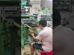 چاپگر صفحه منحنی چاپ شکل بیضی برای بطری پلاستیکی (6)