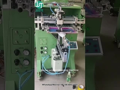 چاپگر صفحه منحنی چاپ شکل بیضی برای بطری پلاستیکی (11)