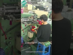 چاپگر صفحه منحنی چاپ شکل سیلندر برای فنجان پلاستیکی (3)