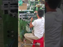 چاپگر صفحه منحنی شکل سیلندر برای فنجان پلاستیکی