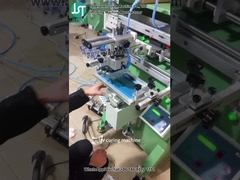 چاپگر صفحه منحنی شکل سیلندر برای اسباب بازی پلاستیکی