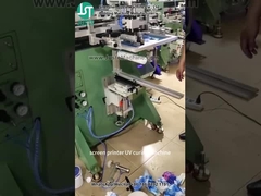 چاپگر صفحه منحنی چاپ شکل سیلندر برای لوله پلاستیکی (2)