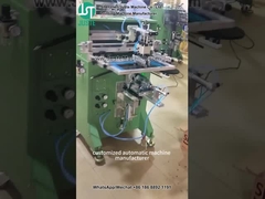 چاپگر صفحه منحنی چاپ لوگو برای بطری شیشه