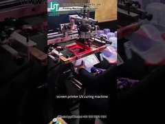 چاپگر صفحه منحنی چاپ لوگو برای فنجان پلاستیکی (2)